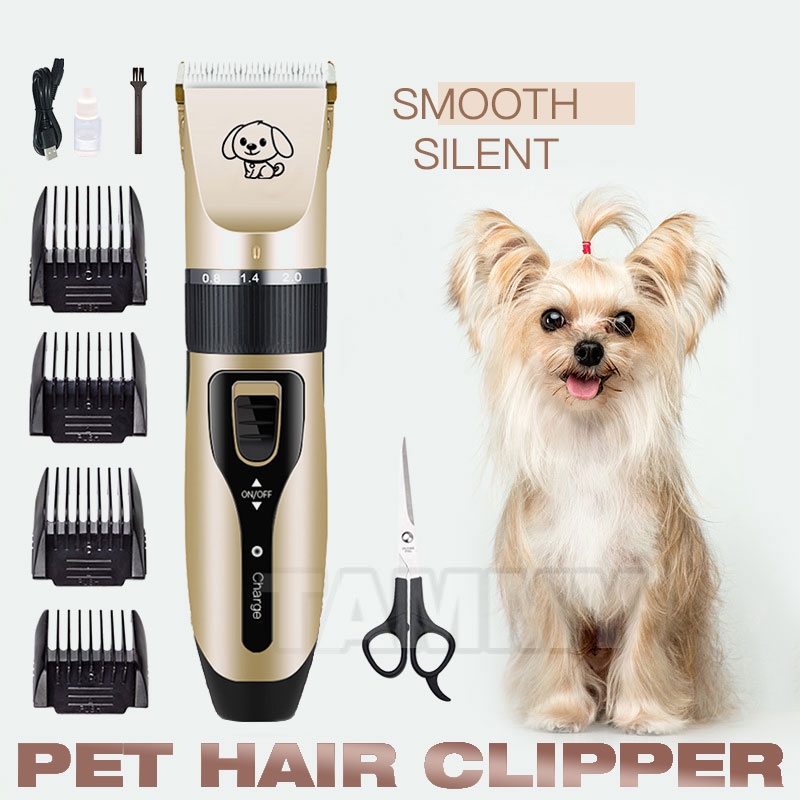 Electric dog hair on sale trimmer