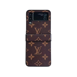 Hinge Protector ] Fashion Luxury Litchi Pattern Monogram PU