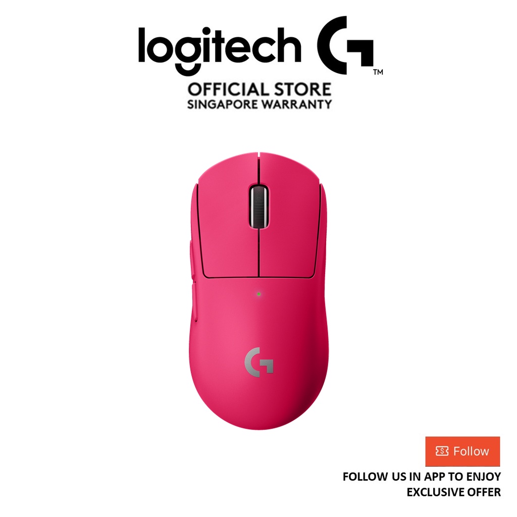 Logitech G PRO X SUPERLIGHT Wireless Gaming Mouse, Ultra-Lightweight, HERO 25K Sensor, 25,600 DPI,5 Programmable Buttons Logitech G PRO X SUPERLIGHT Wireless Gaming Mouse, Ultra-Lightweight, HERO 25K Sensor, 25,600 DPI,5 Programmable Buttons