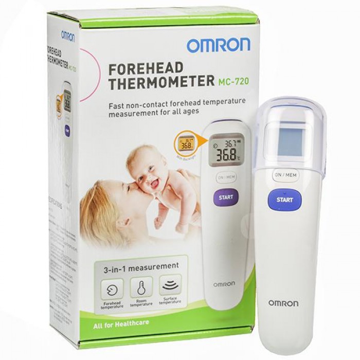 [Singapore Local Warranty] Omron Forehead Thermometer MC-720 [Best ...