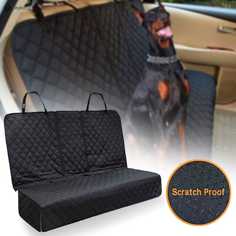 /HK/ Dog Car Seat Cover Waterproof Pet Car Rear Seat Protector Nonslip