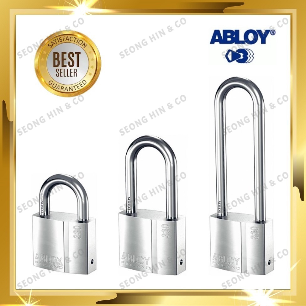 ABLOY PL330/25 48MM MEDIUM STRENGHT BRASS PADLOCK (FINLAND) PL330/50 ...