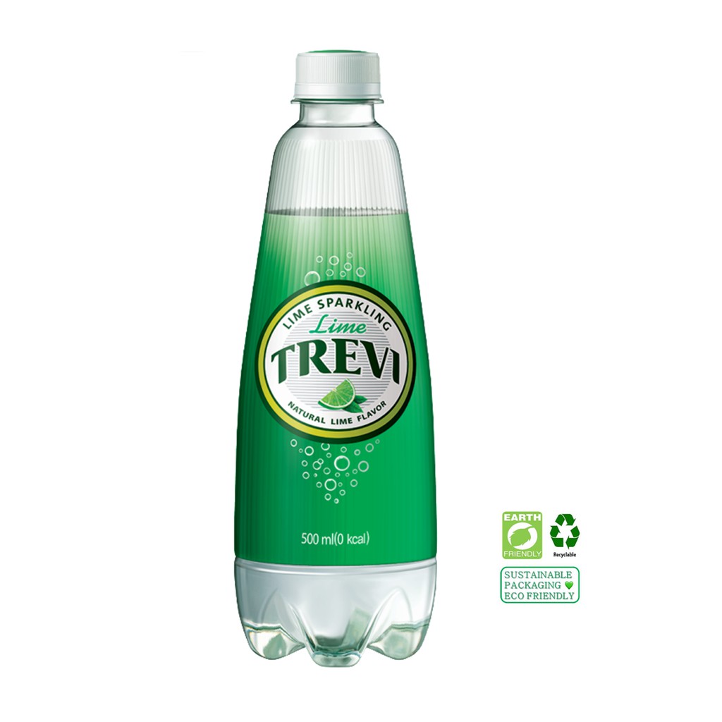 LOTTE Trevi Sparkling Water Lime (500ml) Shopee Singapore