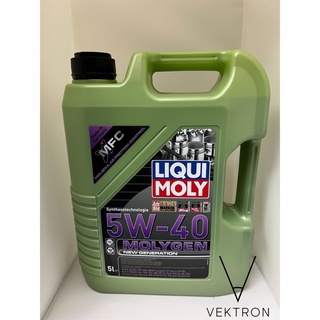 Liqui Moly New Generation Molygen 5W40 5L, LM Molygen | Shopee Singapore