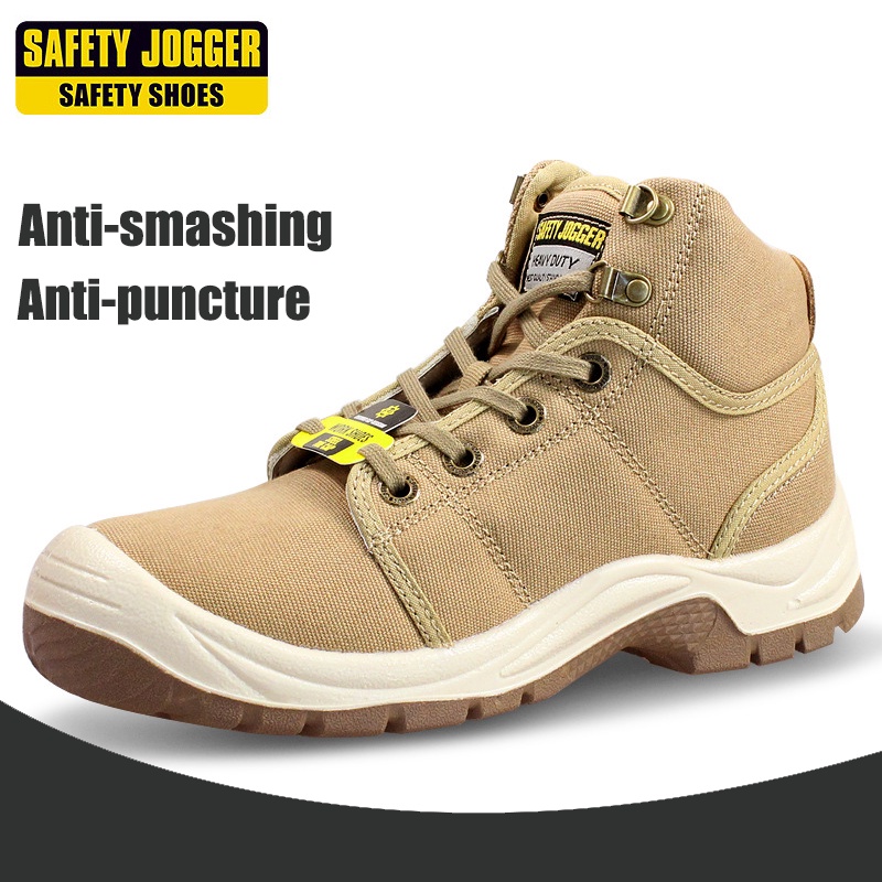 Safety Jogger desert Men's Safety boots Antismashing Antistatic Safety Shoes Protective