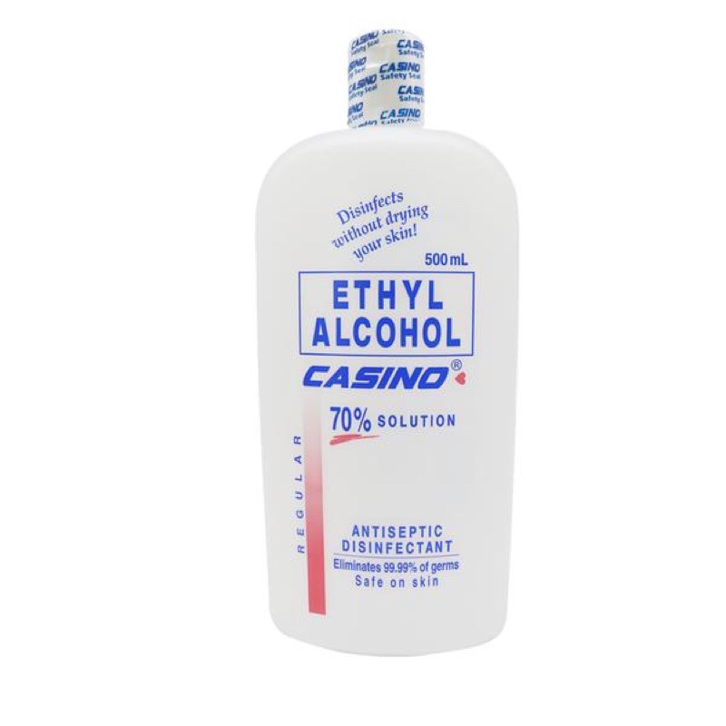 Casino ETHYL ALCOHOL CASINO 500ml x 2 bottles | Shopee Singapore