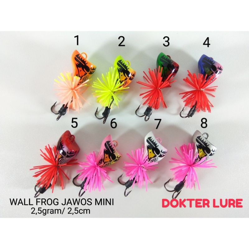 Lure Jump FROG WALL FROG JAWOS MINI 2.5gr 2.5cm JF Jumpfrog similar to ...