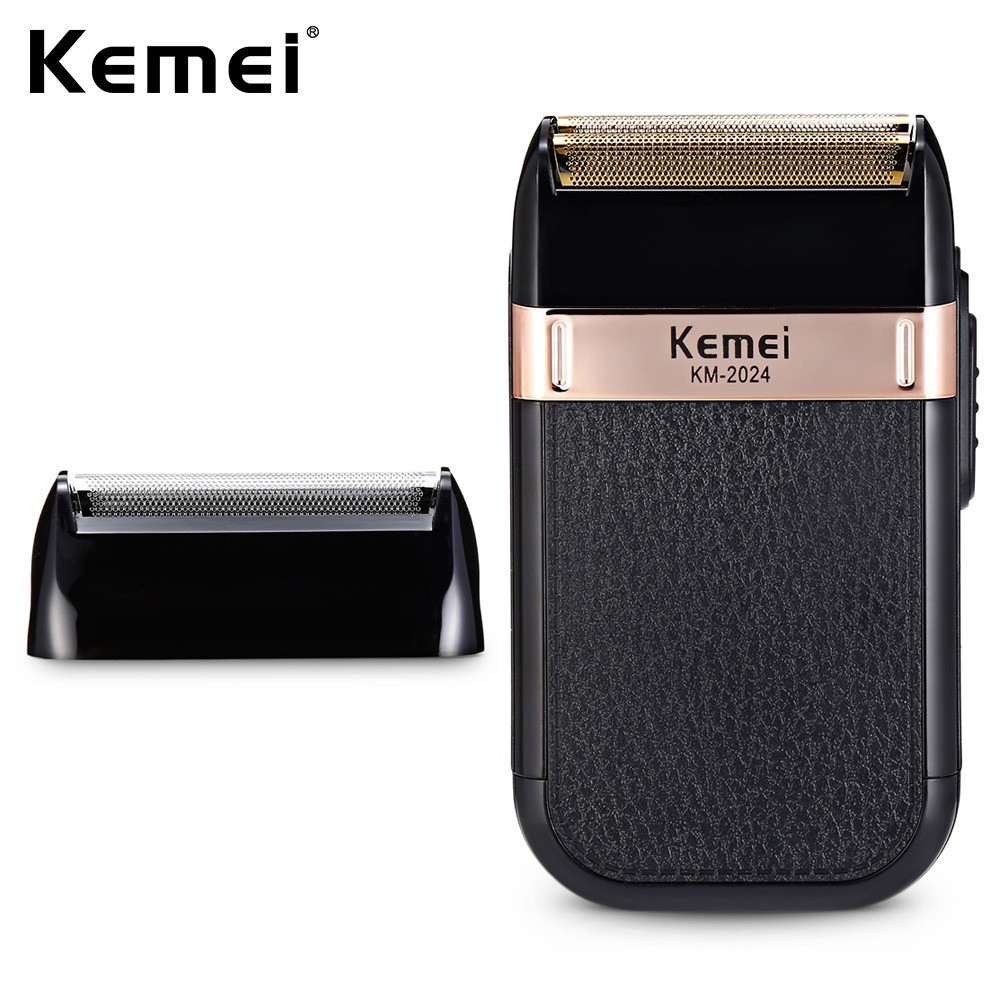 Kemei USB Charging Electric Shaver Additional Cutter Head Reciprocating ...