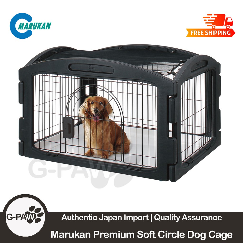 Marukan Soft Circle Dog Cage 108 x 85 x 67 cm Premium Japan dog