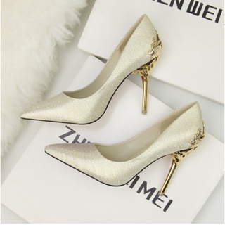 Gold heels wedding on sale shoes