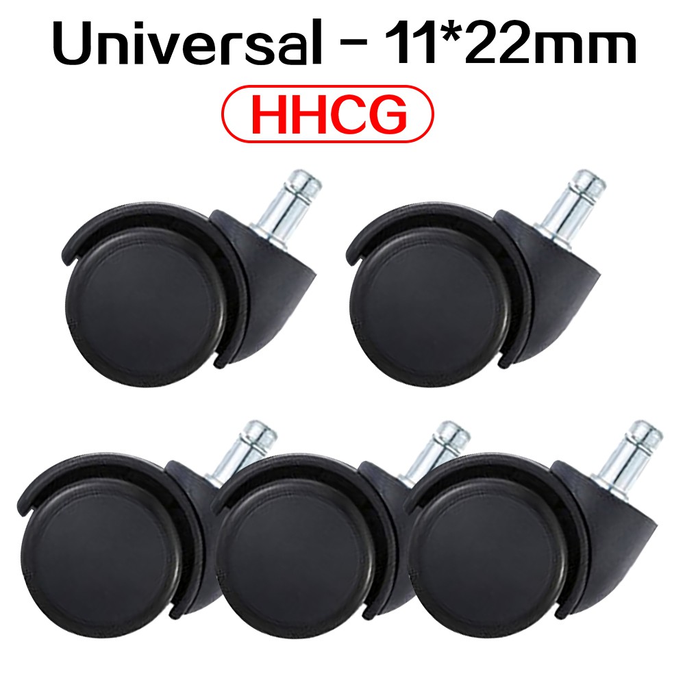 5pcs Heavy Duty Office Chair Roller Chair Wheel Chair Caster Wheel