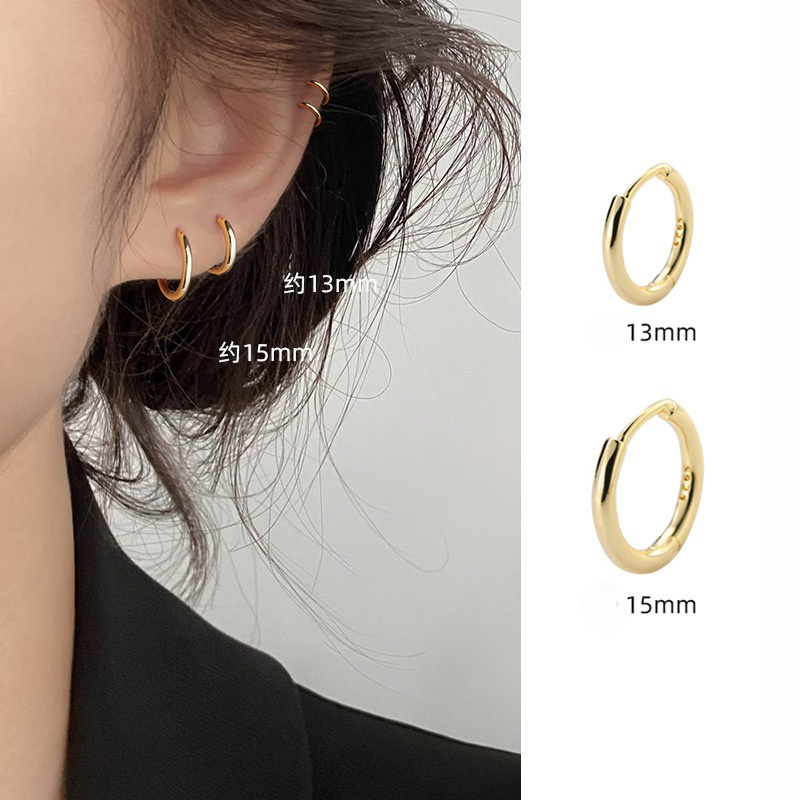 Dangling sales helix earrings