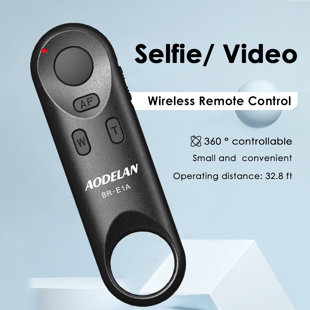 AODELAN BR-E1 Camera Wireless Shutter Release Remote Control For