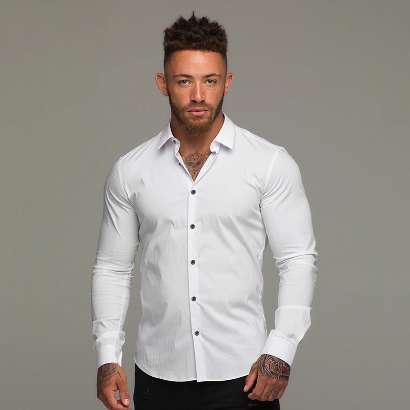 Casual long sleeve on sale men