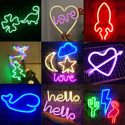 Neon Led Christmas Decoration Light (various Designs) 