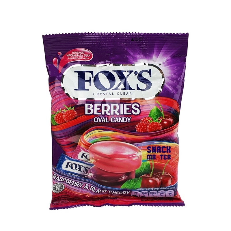 🔥SG Ready Stock🔥Fox's Crystal Clear Oval Candy 125g | Shopee Singapore