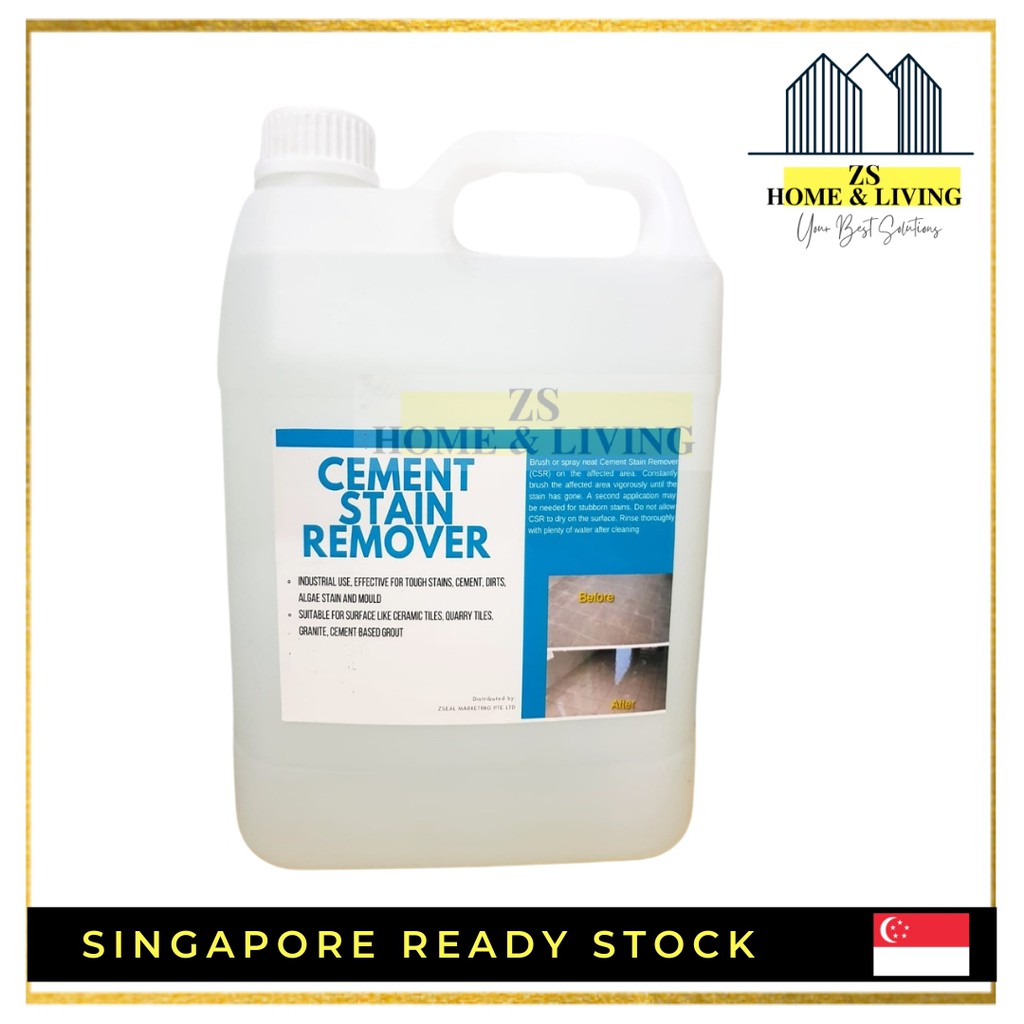 Cement Stain Remover / Grout and tiles Cleaners Shopee Singapore