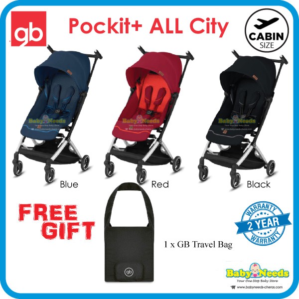 GB Pockit Plus All City Stroller Shopee Singapore