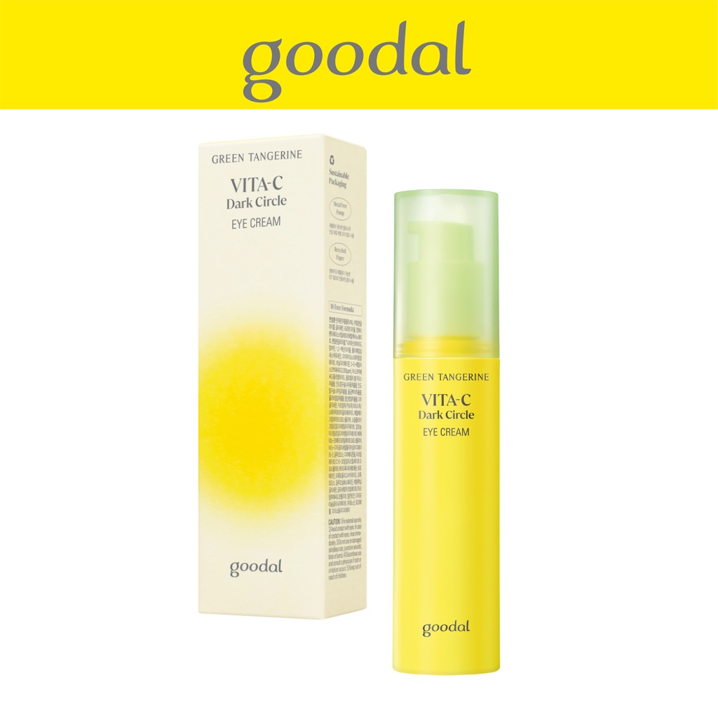 [GOODAL] 🇸🇬 Green Tangerine Vita C Dark Circle Eye Cream (22AD