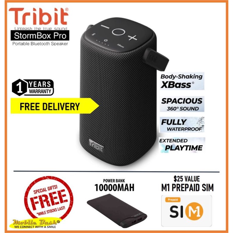 Tribit Stormbox Pro (local 1 year warranty) | Shopee Singapore