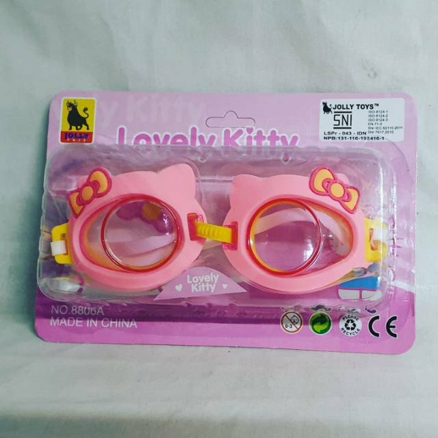 Hello Kitty Swimming Goggles | Shopee Singapore