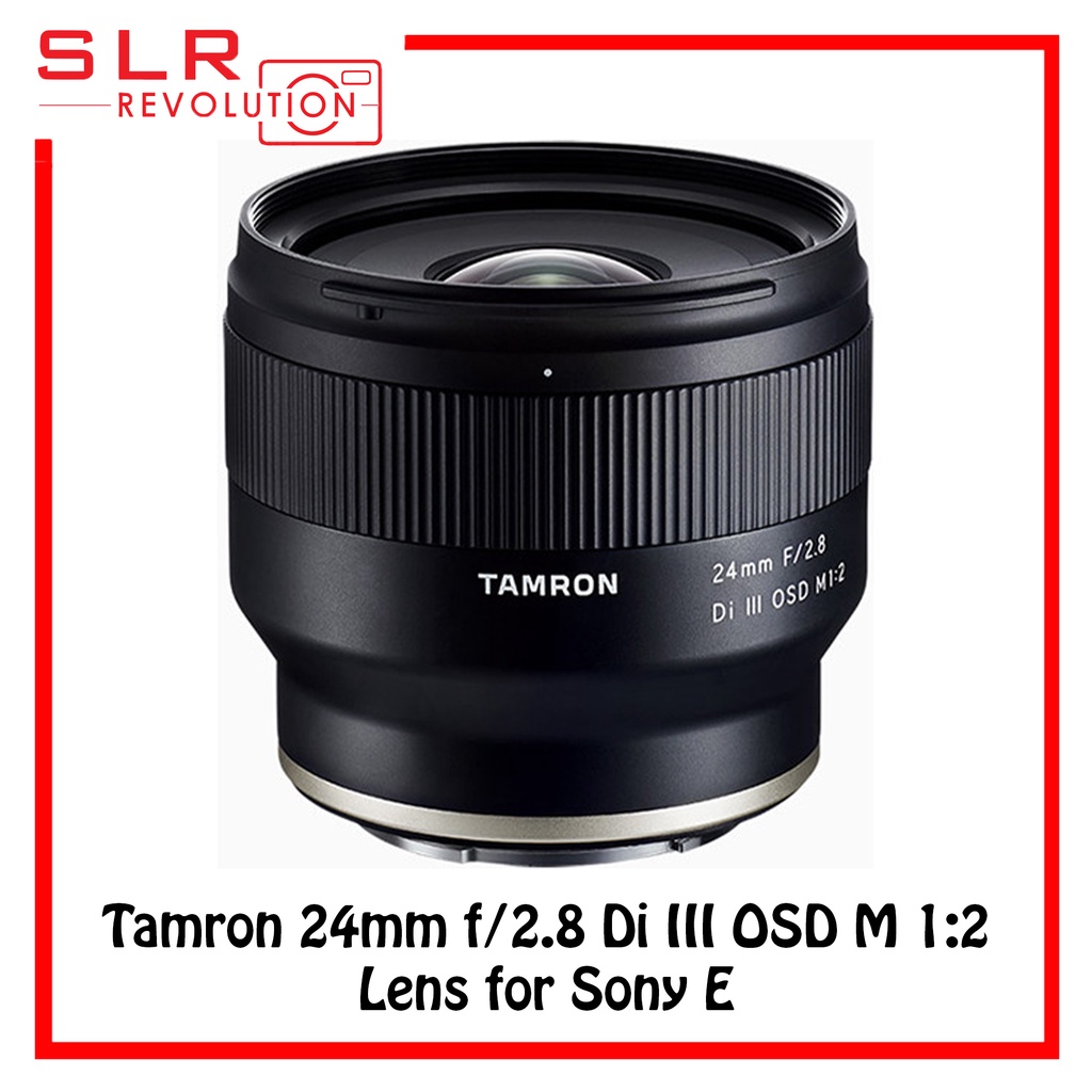 Tamron 24mm F2.8 Di III OSD M 1:2 Lens for Sony E [3 Years