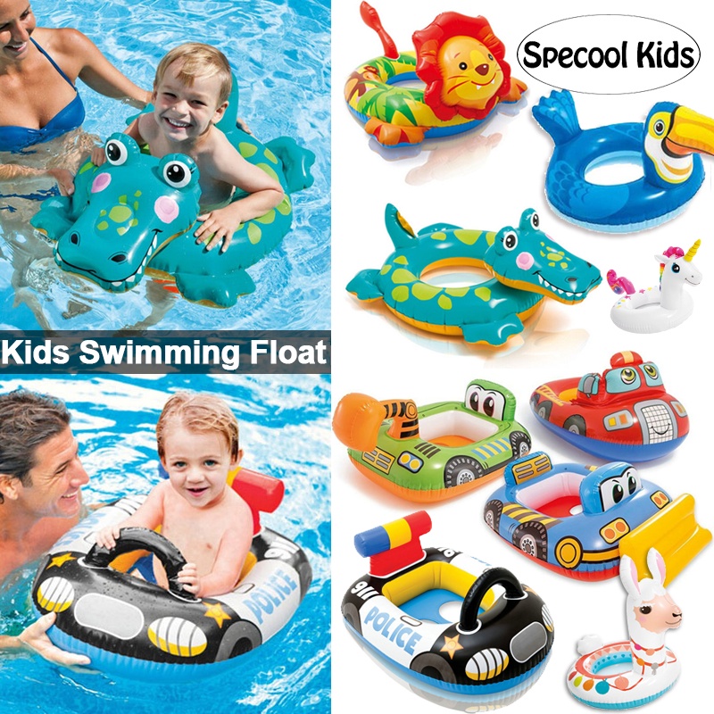 Specool® INTEX Baby Swimming Inflatable Floats Swim Circle Cartoon ...
