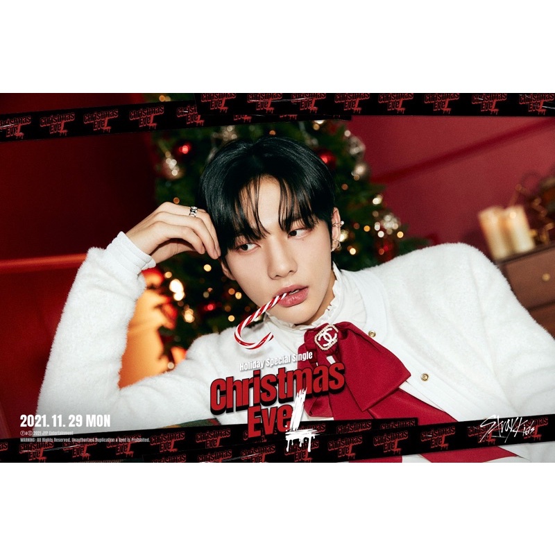 OFFICIAL INSTOCK] Stray Kids Christmas Evel Album Photocard PC