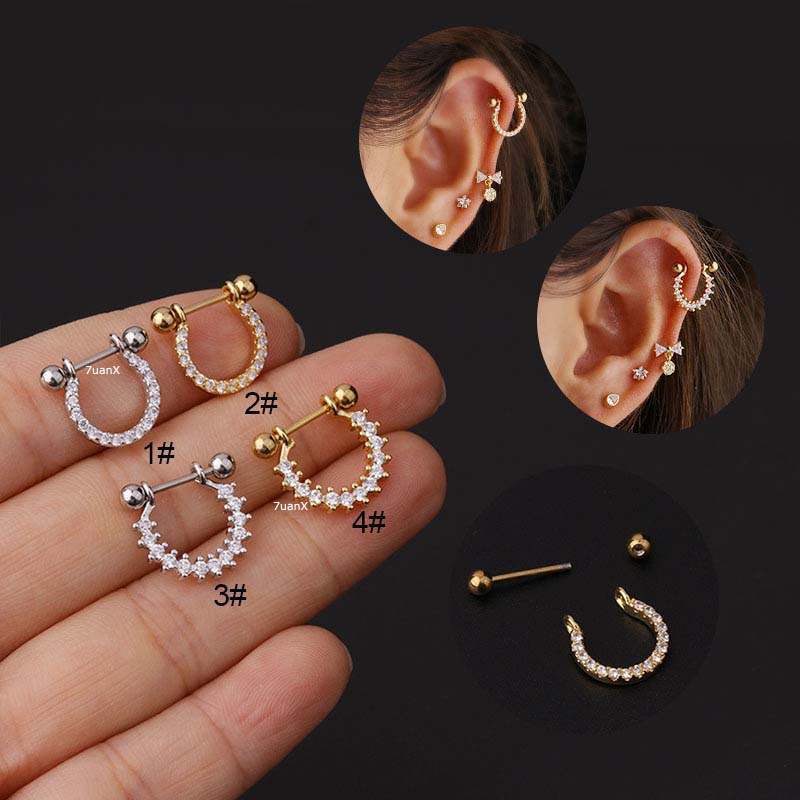 Cartilage earrings 2025 20 gauge