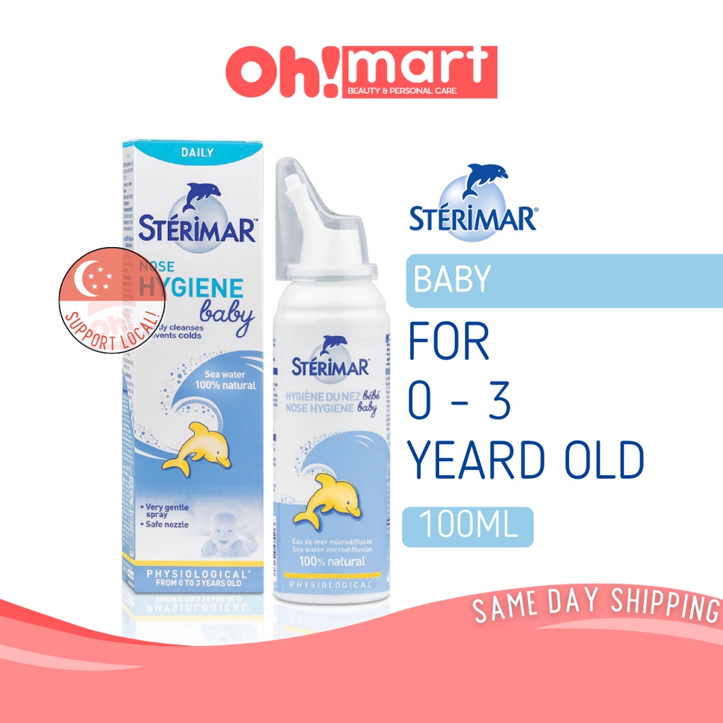 Sterimar Nose Hygiene Baby 50ml | 100ml | Shopee Singapore