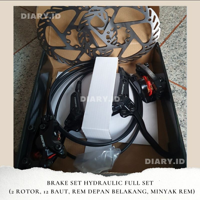 Hydraulic Disk Brake Set Pacific Hydraulic Disk Brake Passive Folding