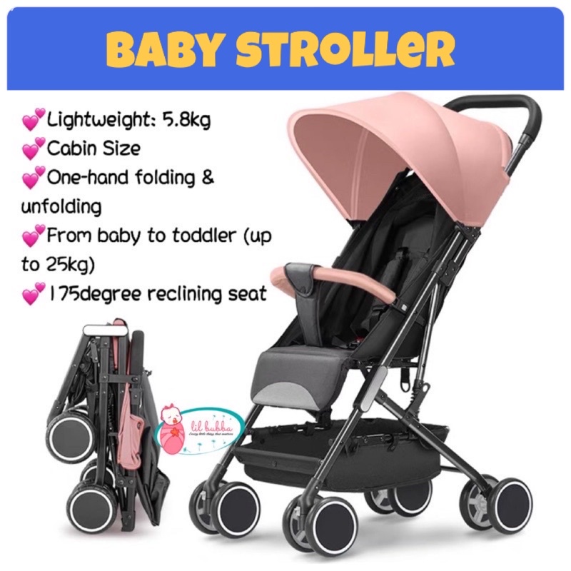 Stroller top cabin size