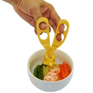 Ceramic Scissors for Baby Food Cutting, Safety Healthy BPA Free Toddler  Feeding Shears with Safety Lock, Protective Blade Codver and Portable  Travel
