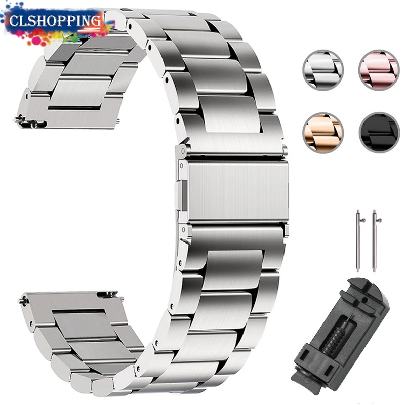 Smart Watch Strap 18mm 20mm 22mm 24mm, watch band/stainless watch Metal