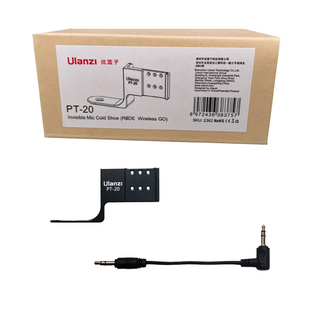 Insta 360 Mic Air CYNOVA Cold Shoe For Insta360 X4/X3 Invisible