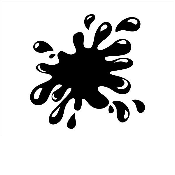4inch(wide) Paint Splatter Sticker Vinyl Decal Car Window Bumper ...