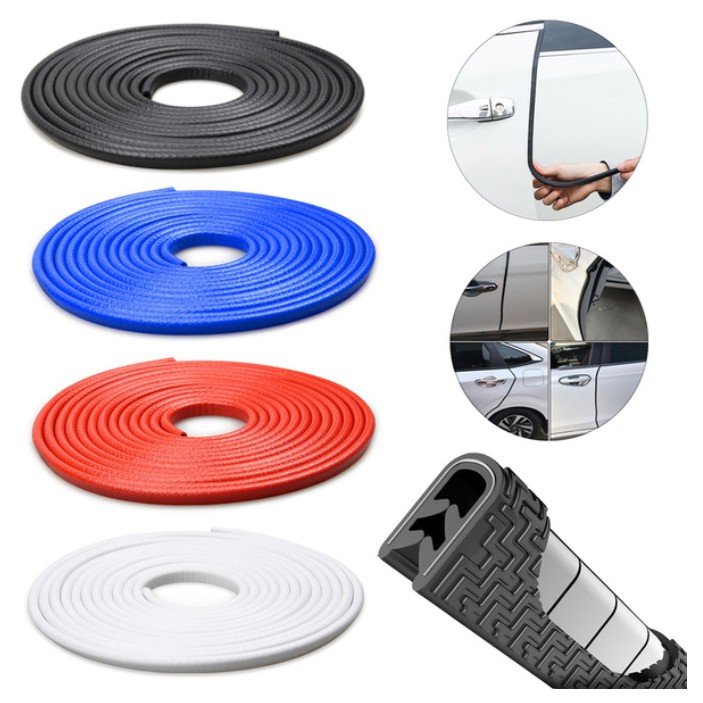 3M Big-D Car Door Seal Strips Rubber Edge Sealing Trim Weatherstrip Pr – Euro E-Store - Foto 10