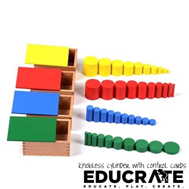 educratePH Knobless Cylinder with Control cards Montessori | Shopee ...