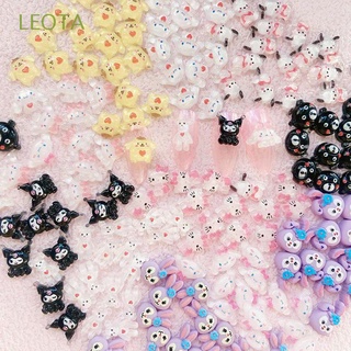 Glitter Cabochon Kitty and Rabbit 3D Nail Charms / Kawaii Nail Charms/ Kawaii  Nail Art/ Nail Art Designs/diy Crafting Accessories 