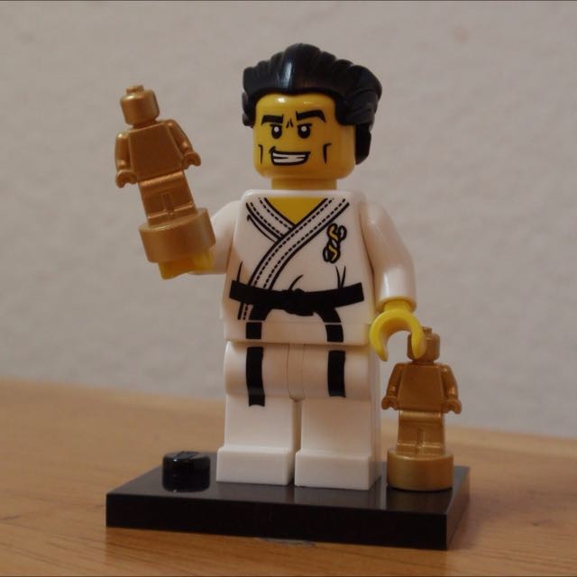 Lego best sale karate minifigure