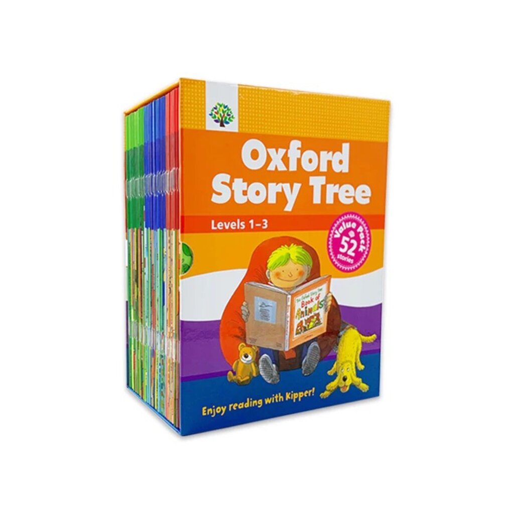 Oxford Story Tree Level 1-3 English Reading Practice Book 52 Books (Box ...