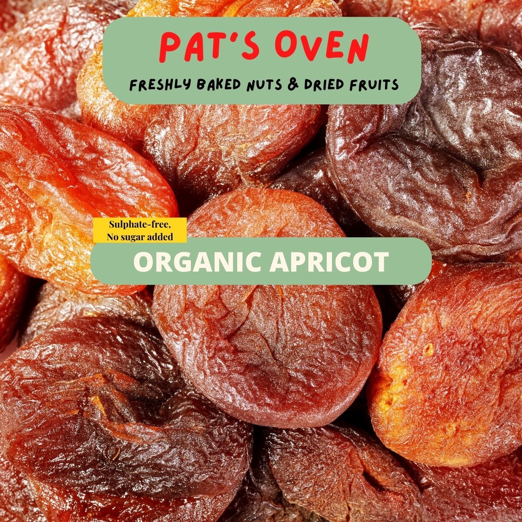 Organic Apricot, Pats Oven Healthy Baked Nuts & Dried Fruits (Healthy