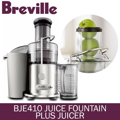 Breville BJE410 Juice Fountain Plus Juicer 410 BJE 410 Shopee Singapore