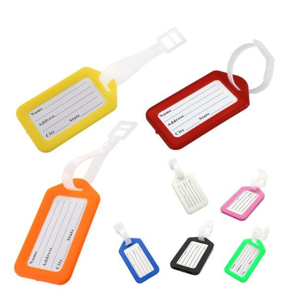 PVC Plastic Luggage Tag Suitcase Tags | Shopee Singapore