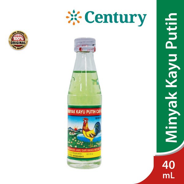 MINYAK KAYU PUTIH CAP AYAM 40 ML / PENGHANGAT BADAN / KECIL