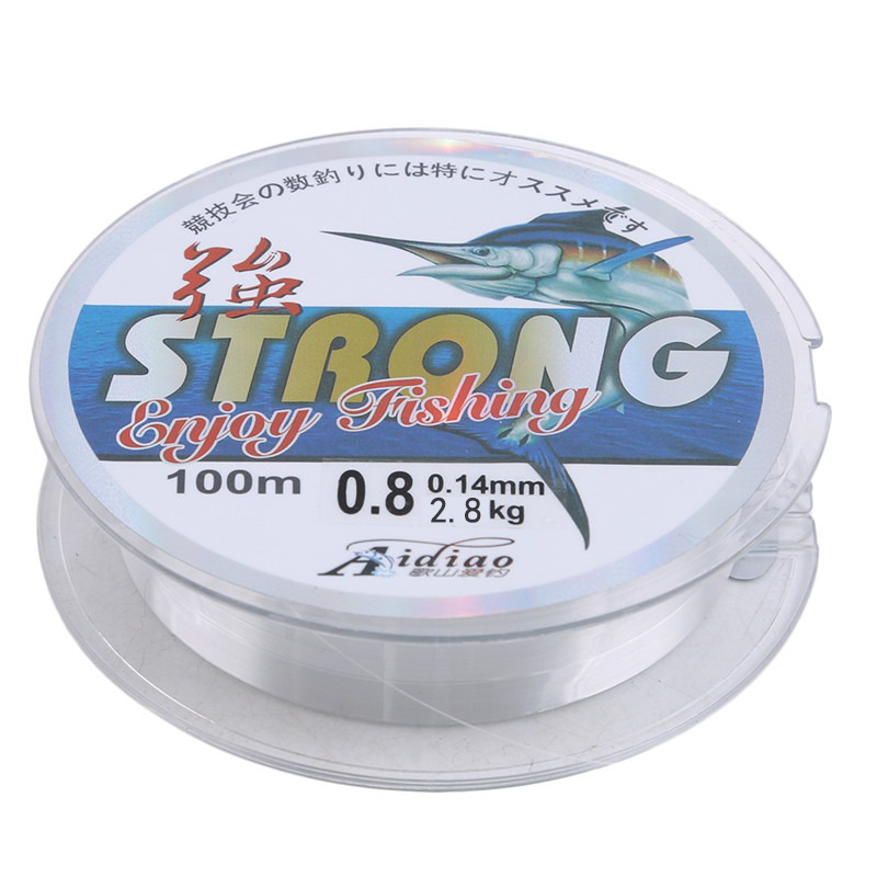Nylon Clear Monofilament String Fishing Line Thread Saltwater