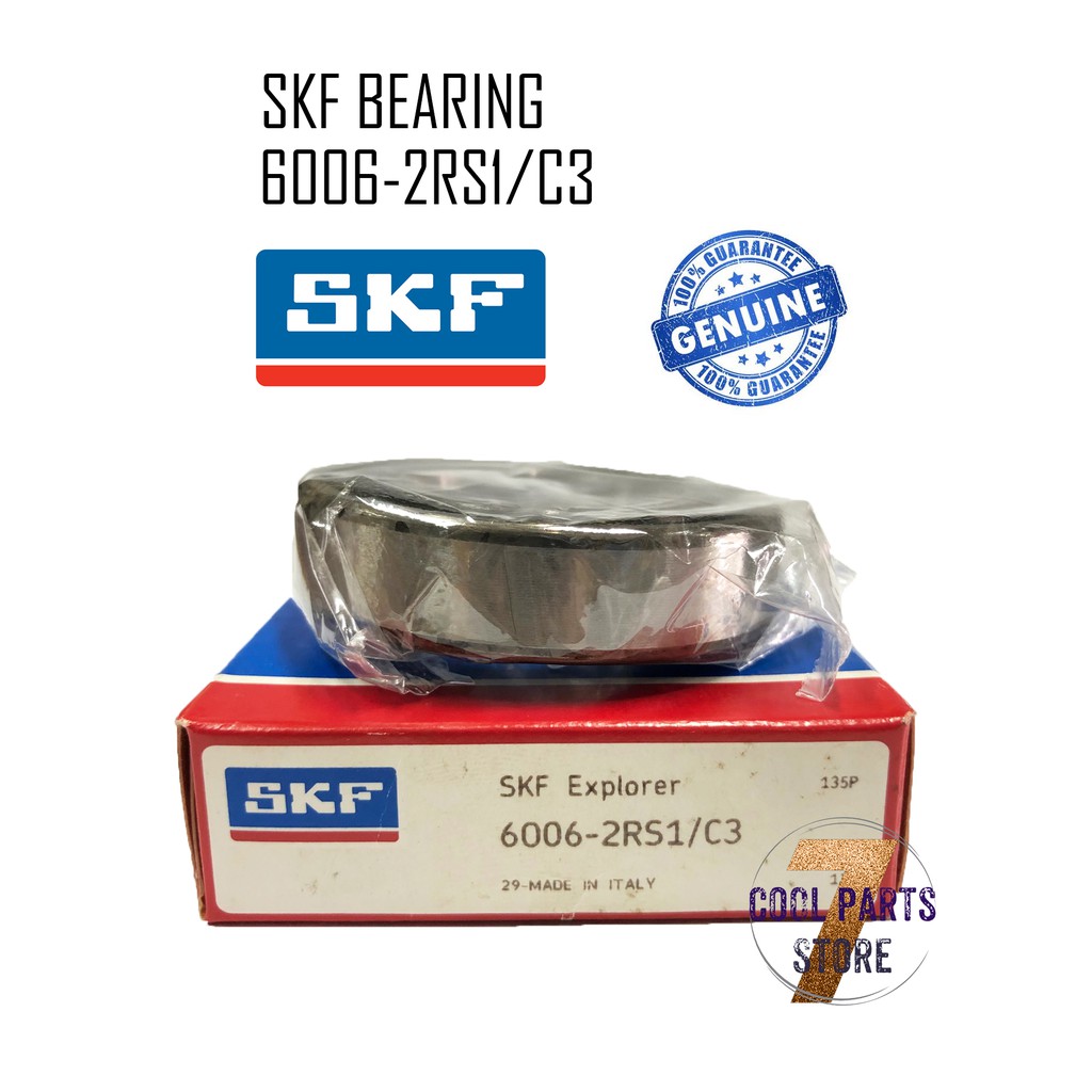 6006 2RS SKF BEARING 6006-2RS1 SKF - | Shopee Singapore