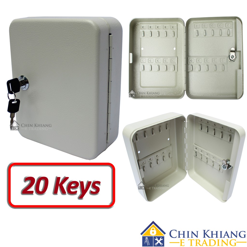 Yeroy Heavy Duty Metal Key Box 20 or 48 or 93 Keys | Shopee Singapore