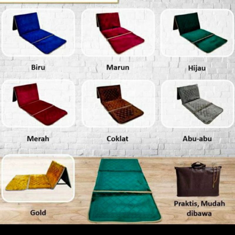Multifunctional Reclining Prayer Rug, For Leaning, Sitting & Can Be ...