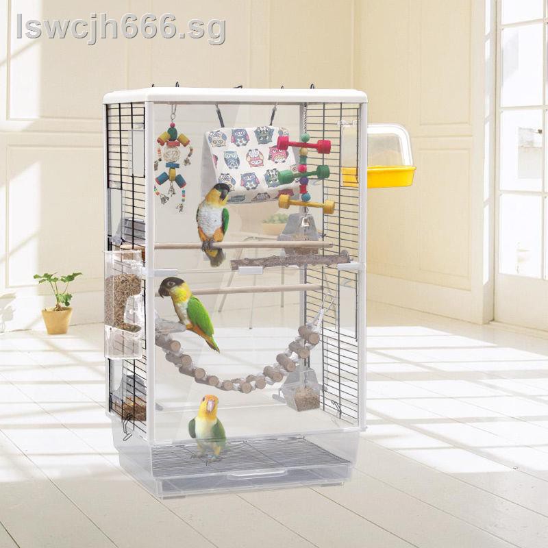 Parrot bird cage large ornamental peony budgerigar cage large ...